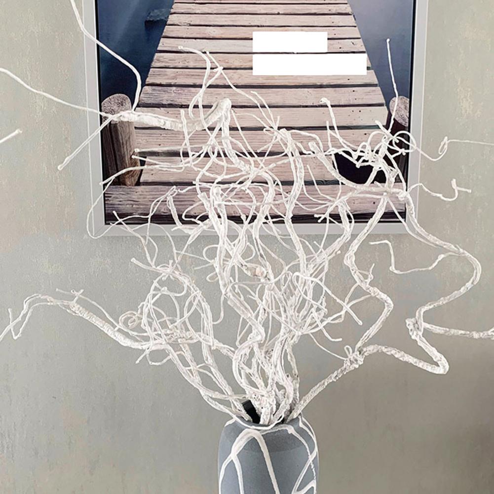 Branch Curly Willow - Artificial Branch Decor Faux White Branches