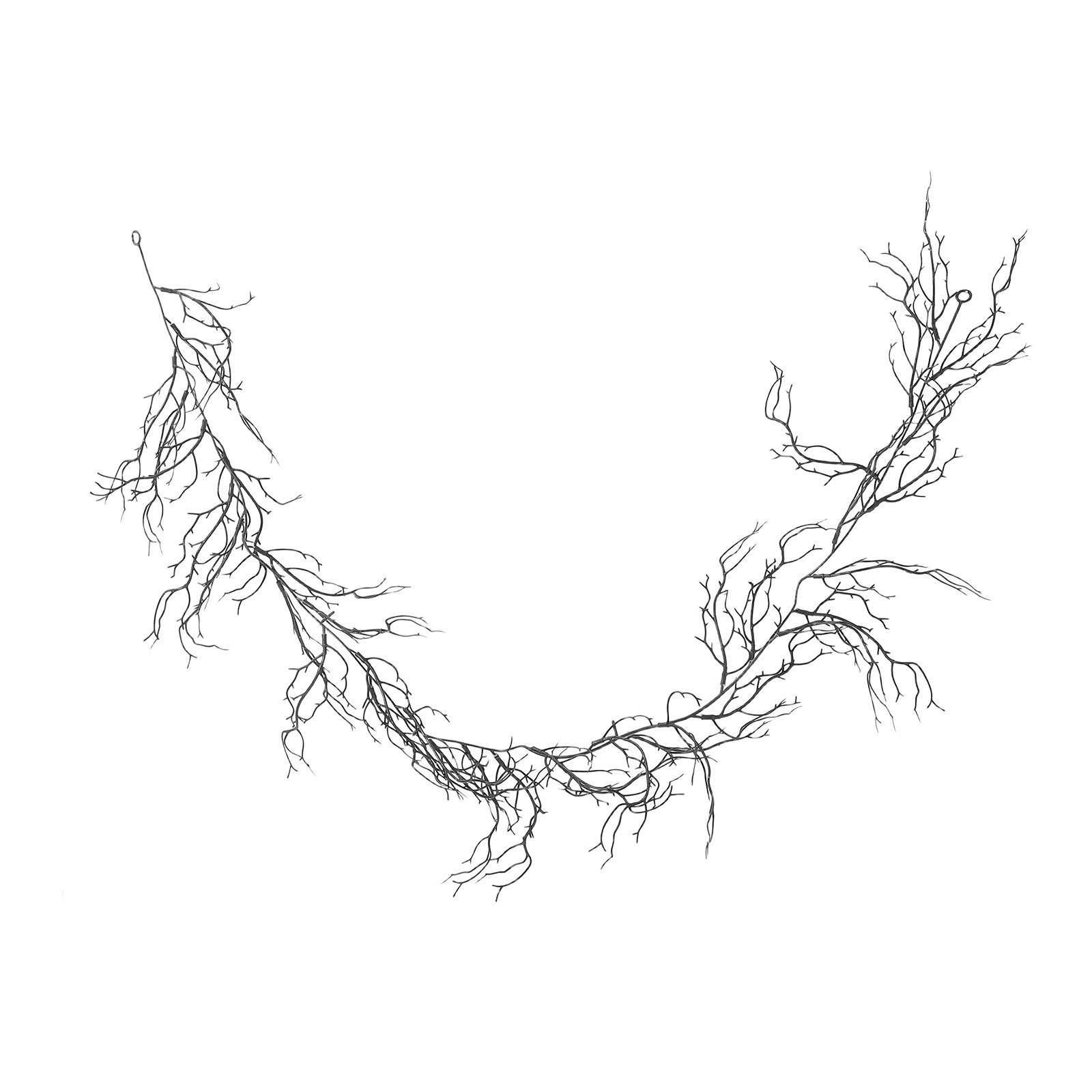 Black Decorative Vine Realisti - Branch Curly Willow incelemesi ve fiyatı